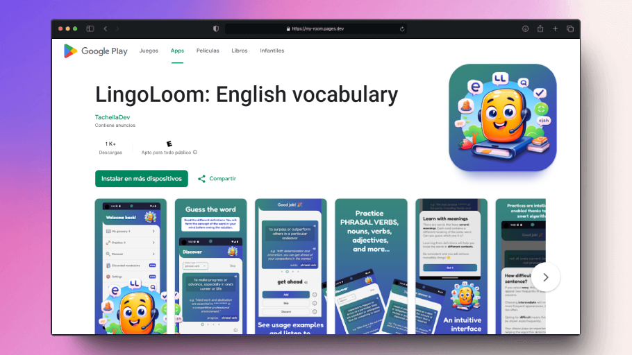 Preview of the project "LingoLoom"